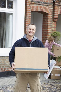 Removal team assisting with a home move in Hillingdon