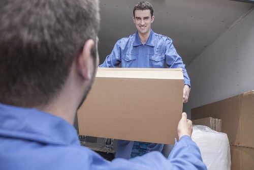 Local movers supporting a residential move in Hillingdon