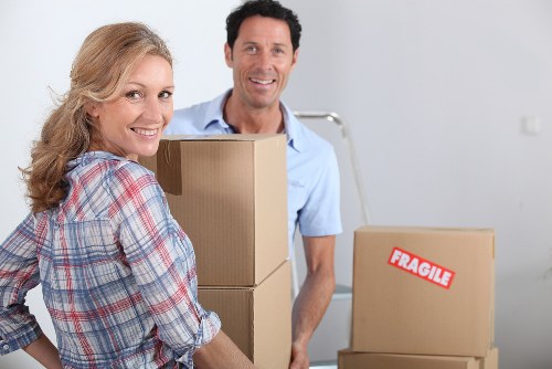 Careful loading and unloading for local removals in Hillingdon