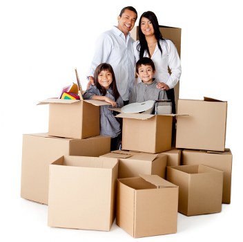 Local removals team handling a move in Hillingdon
